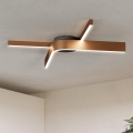 Eglo - LED RGBW Ρυθμιζόμενο φωτιστικό οροφής 2xLED/18W/230V 2700-6500K χάλκινο/μαύρο