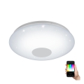 Eglo - LED RGBW Ρυθμιζόμενο φωτιστικό οροφής VOLTAGO-C LED/17W/230V