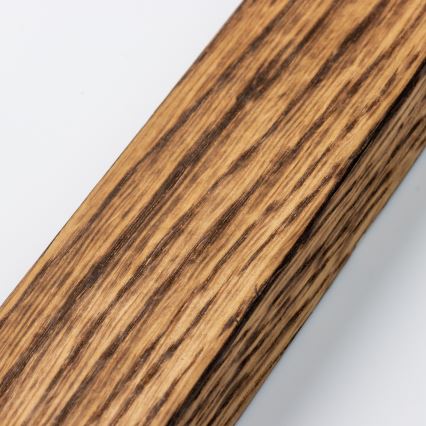 Eglo - LED RGBW Ρυθμιζόμενο επιφανειακό πάνελ SALOBRENA-C WOOD LED/16W/230V 2700-6500K 34x34 cm καφέ + τηλεχειριστήριο