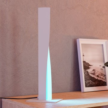 Eglo - LED RGBW ρυθμιζόμενο επιτραπέζιο φωτιστικό LED/9W/230V 2700-6500K γκρι