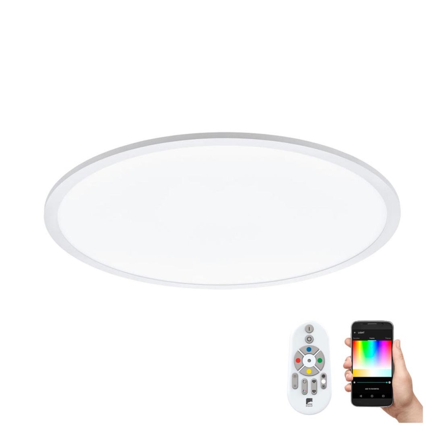 Eglo - LED RGBW Φωτιστικό οροφής SARSINA-C LED/34W/230V + τηλεχειριστήριο