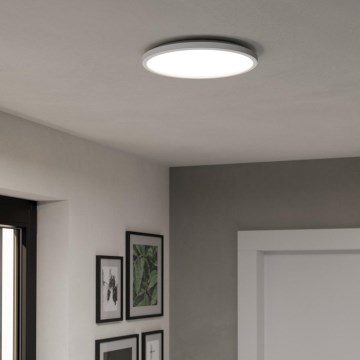 Eglo - LED RGBW Φωτιστικό οροφής μπάνιου dimming LED/13,9W/230V 2700-6500K διάμετρος 30 cm IP44 λευκό ZigBee