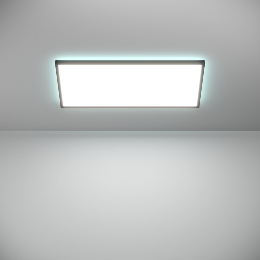 Eglo - LED RGBW Φωτιστικό οροφής μπάνιου dimming LED/17,2W/230V 2700-6500K 30x57cm IP44 μαύρο ZigBee