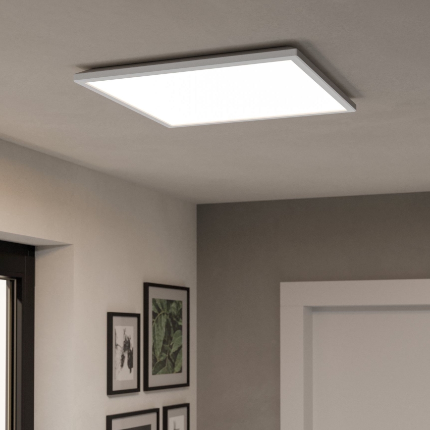 Eglo - LED RGBW Φωτιστικό οροφής μπάνιου dimming LED/17W/230V 2700-6500K 50x50 cm IP44 λευκό ZigBee