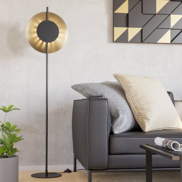 Eglo - LED Επιδαπέδιο φωτιστικό LED/11W/230V χρυσό/μαύρο