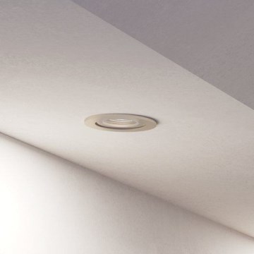 Eglo - LED εντοιχιζόμενο σποτ για μπάνιο 1xGU10/4,5W/230V IP44 ματ χρώμιο