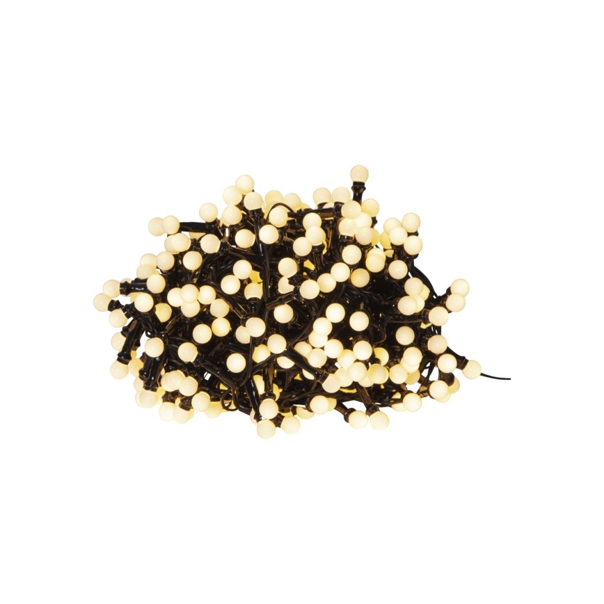 Eglo - LED Εξωτερικά Χριστουγεννιάτικα λαμπάκια 300xLED/8 λειτουργίες 11m IP44 ζεστό λευκό