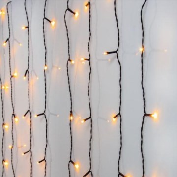 Eglo - LED Εξωτερική  κουρτίνα 120xLED 1,3m IP44 θερμό λευκό