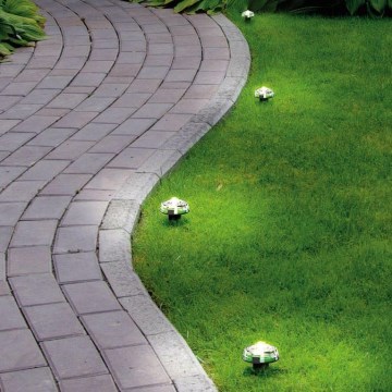 Eglo - LED Εξωτερική διακοσμητική γιρλάντα 9xLED 10m IP65 θερμό λευκό