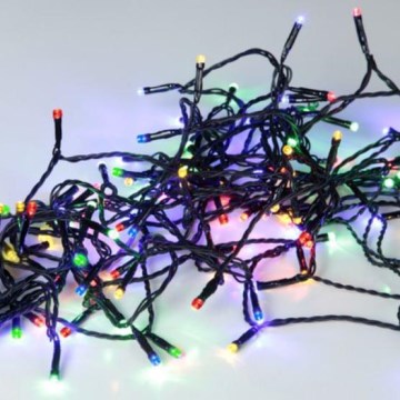 Eglo - LED Εξωτερική χριστουγεννιάτικη γιρλάντα 80xLED 8m IP44 πολύχρωμη