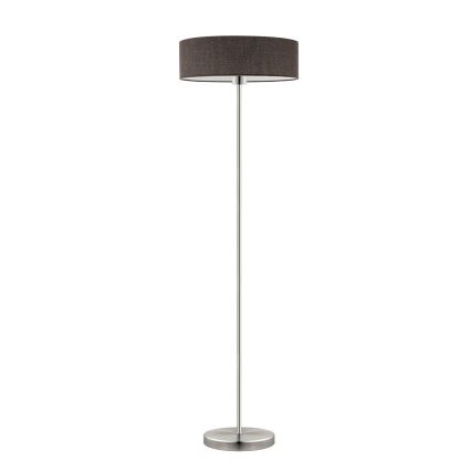 Eglo - LED  Επιδαπέδιο φωτιστικό TUNJA 1xE27/60W/230V ματ χρώμιο/καφέ