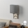 Eglo - LED Επιτοίχιο φωτιστικό TUNJA 1xE27/60W/230V ματ χρώμιο/γκρι