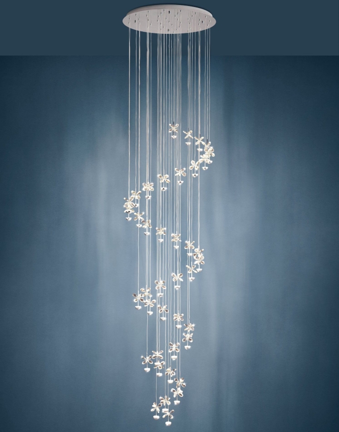 Eglo - LED Κρυστάλλινο dimmable πολύφωτο κρεμαστό 40xLED/1,8W/230V
