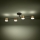 Eglo - LED Πλαφονιέρα οροφής 4xGU10/4,6W/230V 3000K χρυσό