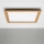 Eglo - LED Πλαφονιέρα οροφής ντιμαριζόμενη SALOBRENA-CL WOOD LED/31W/230V 2700-6500K 64x64 cm καφέ