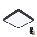 Eglo - LED Ρυθμιζόμενο φωτιστικό μπάνιου LED/19,5W/230V 2700-6500K IP44 μαύρο