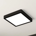 Eglo - LED Ρυθμιζόμενο Φωτιστικό Οροφής LED/17W/230V μαύρο