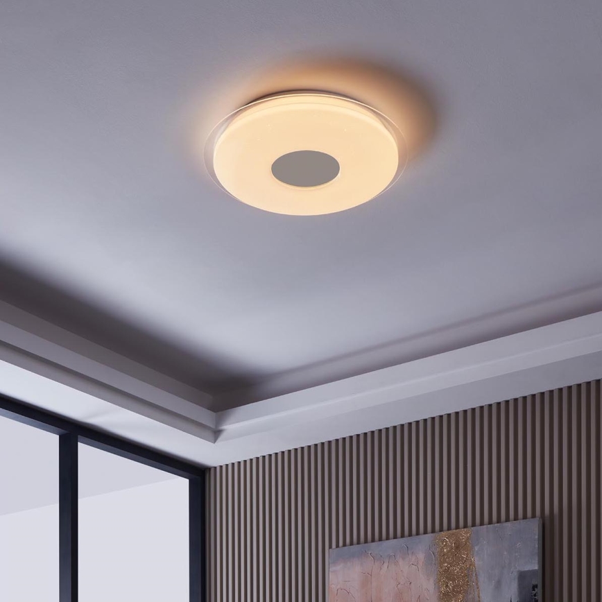 Eglo - LED Ρυθμιζόμενο φωτιστικό οροφής LED/44,8W/230V 2700-6500K ZigBee