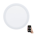 Eglo - LED Ρυθμιζόμενο φωτιστικό οροφής μπάνιου LED/16,5W/230V IP44 ZigBee