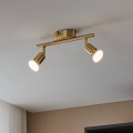 Eglo - LED Σποτ 2xGU10/2,8W/230V 3000K χρυσό