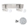 Eglo - LED Σποτ MY CHOICE 2xE14/4W/230V ματ χρώμιο