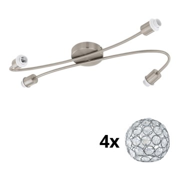 Eglo - LED Σποτ MY CHOICE 4xE14/4W/230V ματ χρώμιο