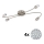 Eglo - LED Σποτ MY CHOICE 4xE14/4W/230V ματ χρώμιο