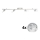 Eglo - LED Σποτ MY CHOICE 4xE14/4W/230V  ματ χρώμιο/λευκό/μαύρο