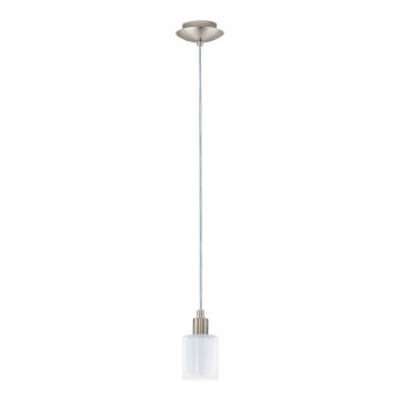 Eglo - LED Φωτιστικό οροφής με καλώδιο MY CHOICE 1xE14/4W/230V ματ χρώμιο/λευκό