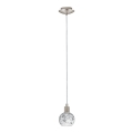 Eglo - LED Φωτιστικό οροφής με καλώδιο MY CHOICE 1xE14/4W/230V ματ χρώμιο/λευκό/μαύρο