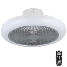 Eglo - LED φωτιστικό οροφής ντιμαριζόμενο LED/25,5W/230V γκρι + τηλεχειριστήριο