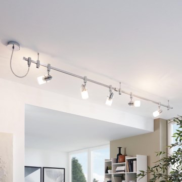 Eglo - LED φωτιστικό σποτ 5xGU10-LED/5W/230V