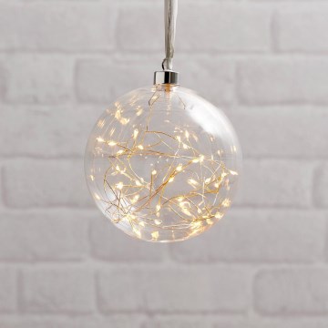 Eglo - LED Χριστουγεννιάτικη διακόσμηση 40xLED/0,064W/3/230V διάμ. 15 εκ.