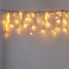 Eglo - LED Χριστουγεννιάτικα λαμπάκια εξωτερικού χώρου 240xLED 5,9m ζεστό λευκό IP44