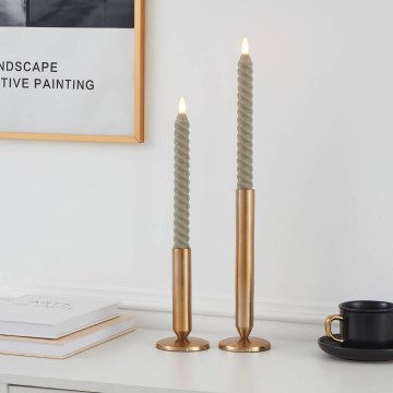 Eglo - ΣΕΤ 2x Κεριά LED LED/1xAAA 24,5 cm μπεζ