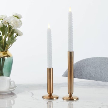 Eglo - ΣΕΤ 2x Κεριά LED LED/1xAAA 25 cm λευκό