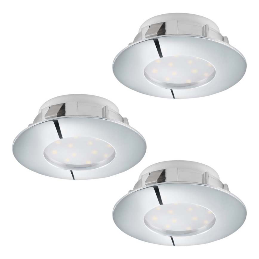 Eglo - ΣΕΤ 3x Κρεμαστό φως οροφής LED PINEDA 1xLED/4,9W/230V