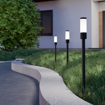 Eglo - Σετ 3x LED εξωτερικά φωτιστικά LED/1W/230V IP44 μαύρα