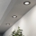 Eglo - Σετ 3x εντοιχισμένα LED φωτιστικά οροφής LED/3,7W/230V 2700/4000/6500K διάμ. 8,8 cm μαύρο