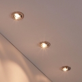 Eglo - ΣΕΤ 3x Κρεμαστό φως οροφής LED TEDO 3xGU10-LED/5W/230V