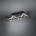 Eglo - Πλαφονιέρα οροφής ντιμαριζόμενη LED LED/45W/230V 2700-6500K μαύρο/χρυσό + τηλεχειριστήριο