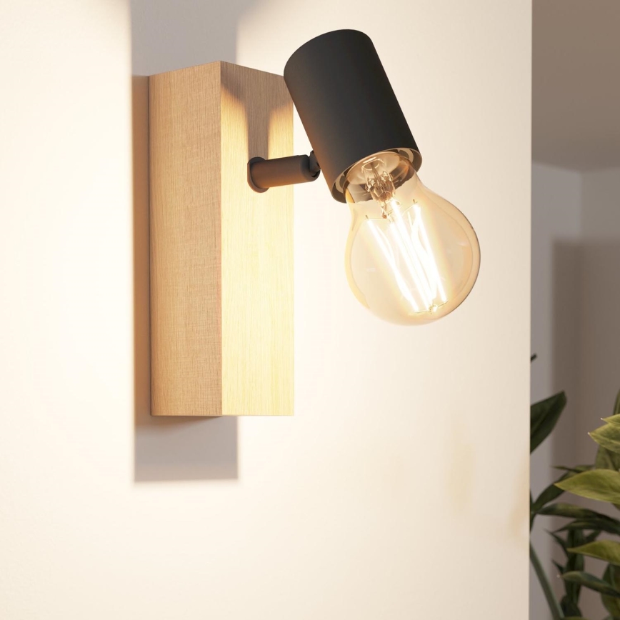 Eglo - Προβολέας τοίχου TOWNSHEND 1xE27/10W/230V