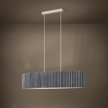 Eglo -Πολύφωτο σε ράγα 2xE27/40W/230V γκρι