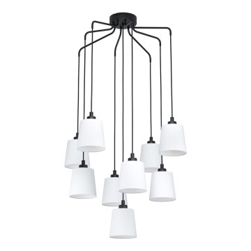 Eglo - Πολύφωτο μοντέρνο 9xE27/40W/230V λευκό