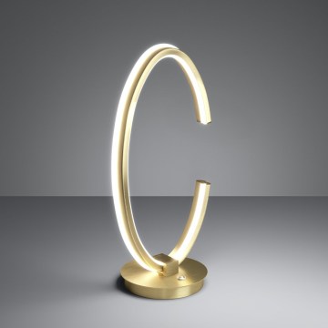 Eglo - Ρυθμιζόμενη επιτραπέζια λάμπα LED/12W/230V 2200-6500K χρυσή