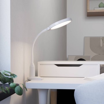 Eglo - Ρυθμιζόμενη ευλύγιστη λάμπα LED με κλιπ LED/5,5W/230V 2700/4000/6500K λευκή