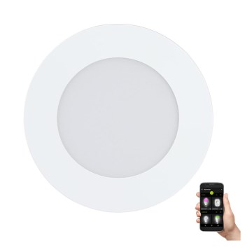 Eglo - Ρυθμιζόμενο φωτιστικό μπάνιου LED/5,4W/230V IP44 ZigBee διάμ. 11,7 εκ.