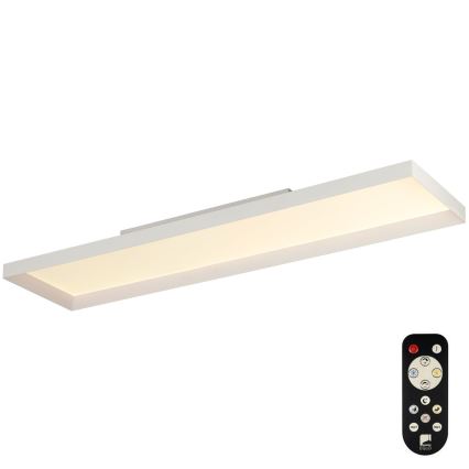 Eglo - Ρυθμιζόμενο φωτιστικό οροφής LED/43W/230V λευκό + τηλεχειριστήριο