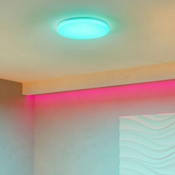 Eglo - Ρυθμιζόμενο φωτιστικό οροφής LED RGBW, LED/20W/230V, 2700-6500K, διάμ. 43 εκ.