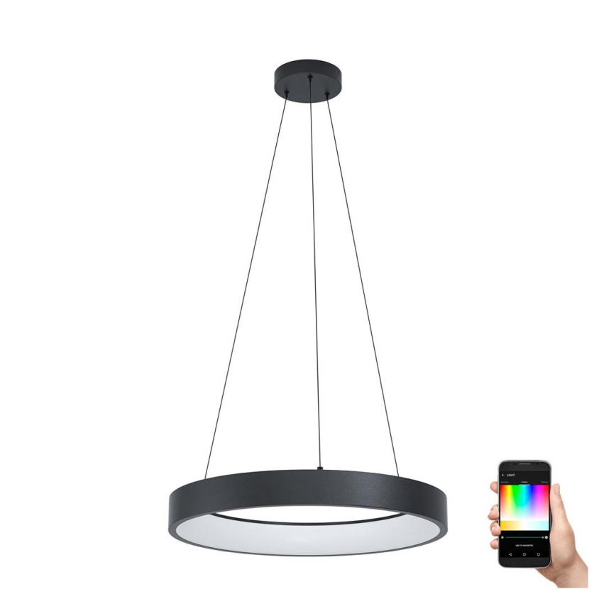 Eglo - Ρυθμιζόμενο φωτιστικό οροφής LED RGBW με καλώδιο LED/26W/230V 2700-6500K ZigBee